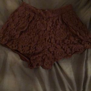 Laced Casual Shorts